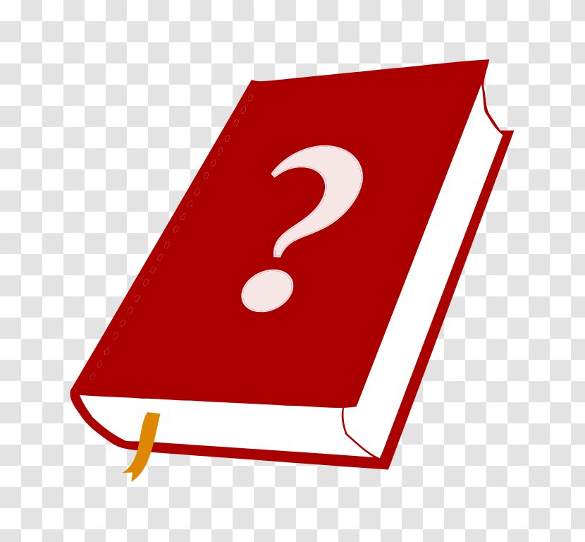 Question Mark Book - Ebook - Cover Transparent PNG