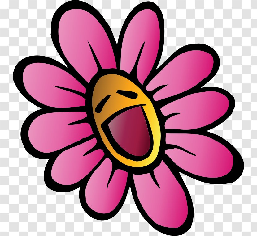 Flower Happiness Clip Art - Smile Transparent PNG