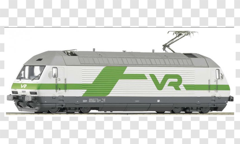 Electric Locomotive Passenger Car Scale Models VR Class Sr2 - Train Transparent PNG