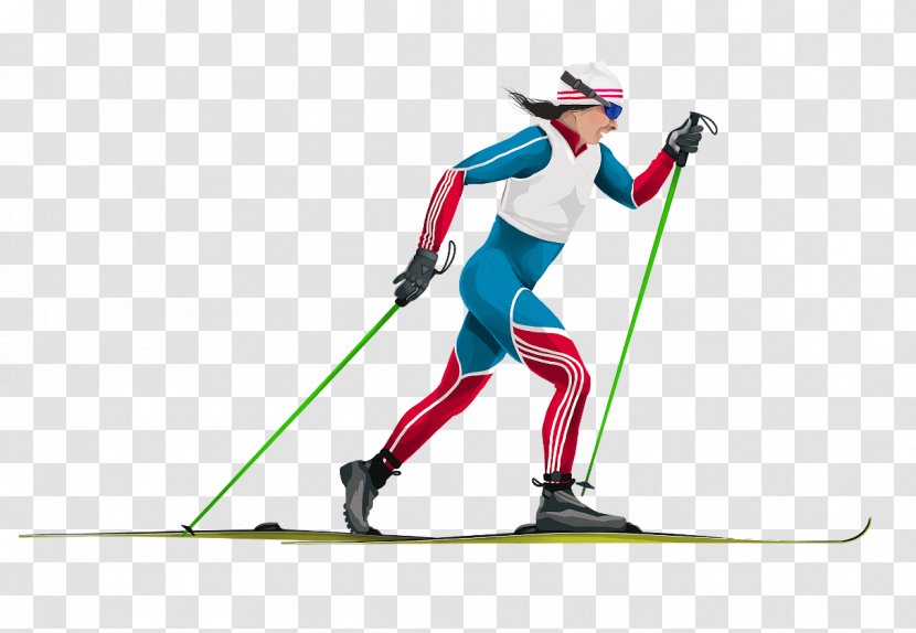 2014 Winter Olympics Skiing Sport Skier Transparent PNG