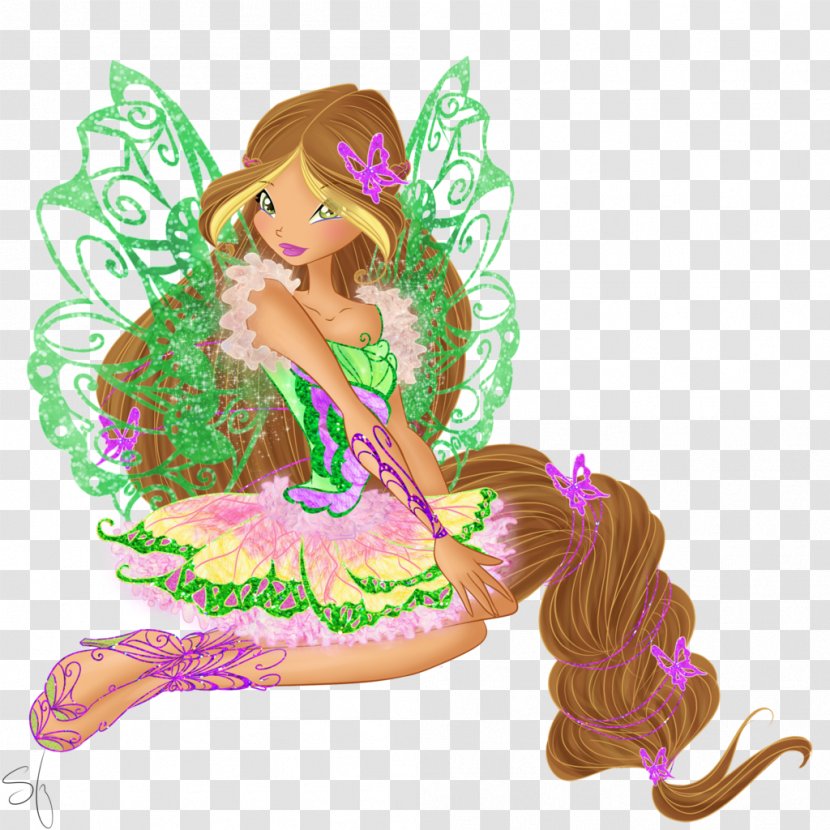 Flora Bloom The Trix Butterflix Winx Club - Season 7 - 7Flora Transparent PNG