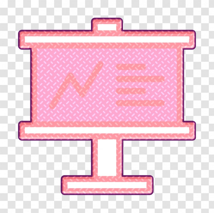 Presentation Icon - Meter - Pink Transparent PNG