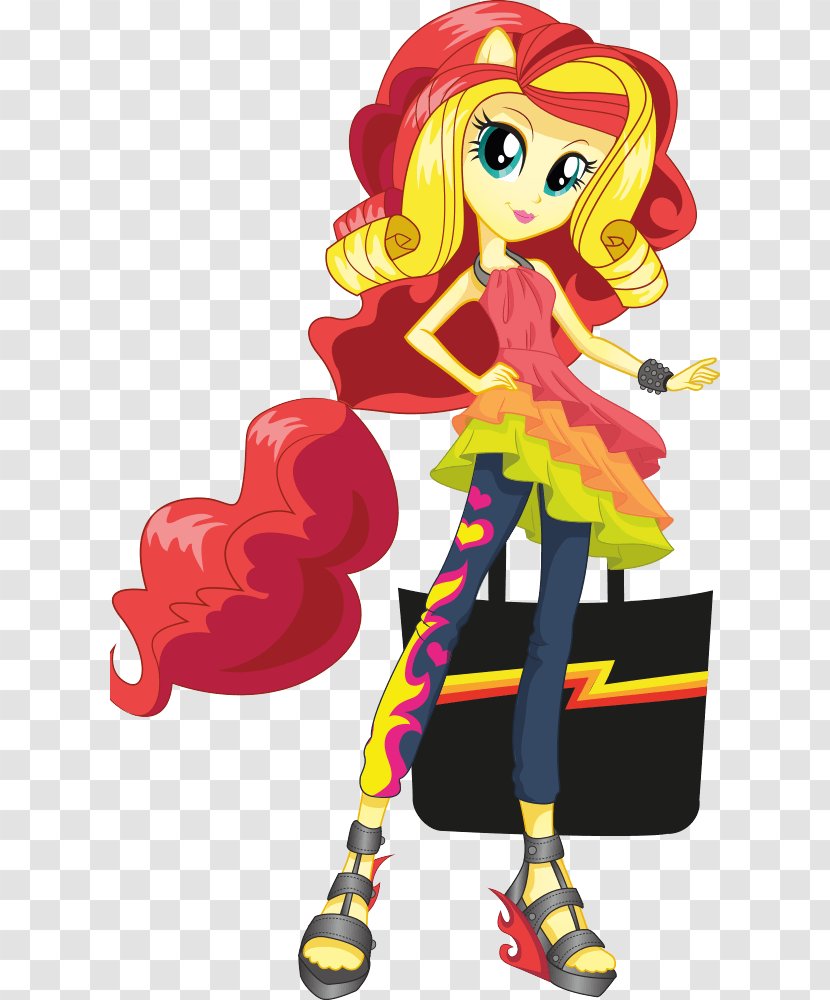 My Little Pony Equestria Girls Rainbow Rocks Sunset Shimmer Time To Shine Dash Ekvestrio Pony: - Frame - Silhouette Transparent PNG