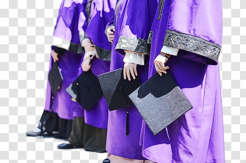 Outerwear Purple - Dress - Sleeve Transparent PNG