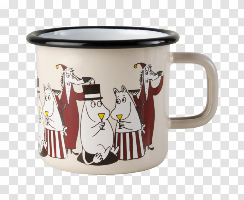 Fillyjonk Muurla Moomins Moomintroll Moominpapa - Drinkware - Mug Transparent PNG