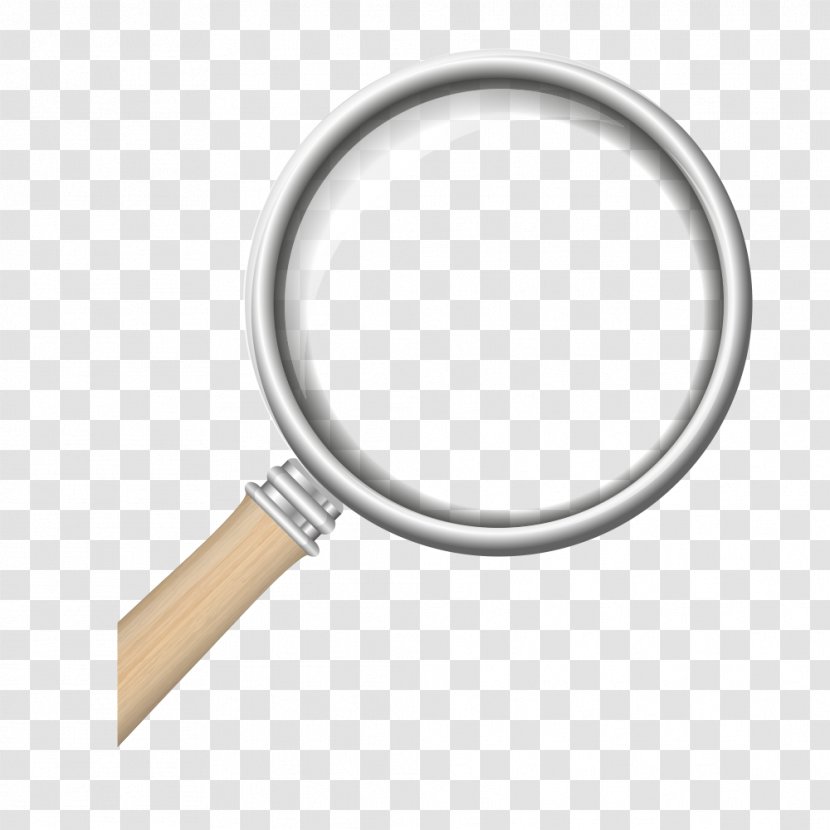 Magnifying Glass Euclidean Vector - Realistic Transparent PNG