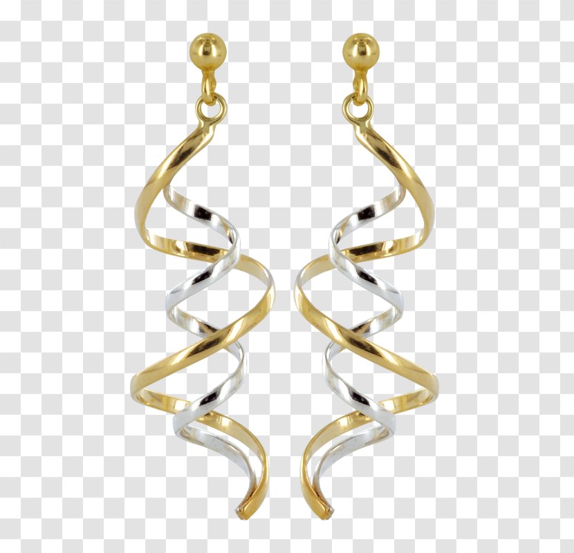 Earring Body Jewellery Silver - Metal Transparent PNG