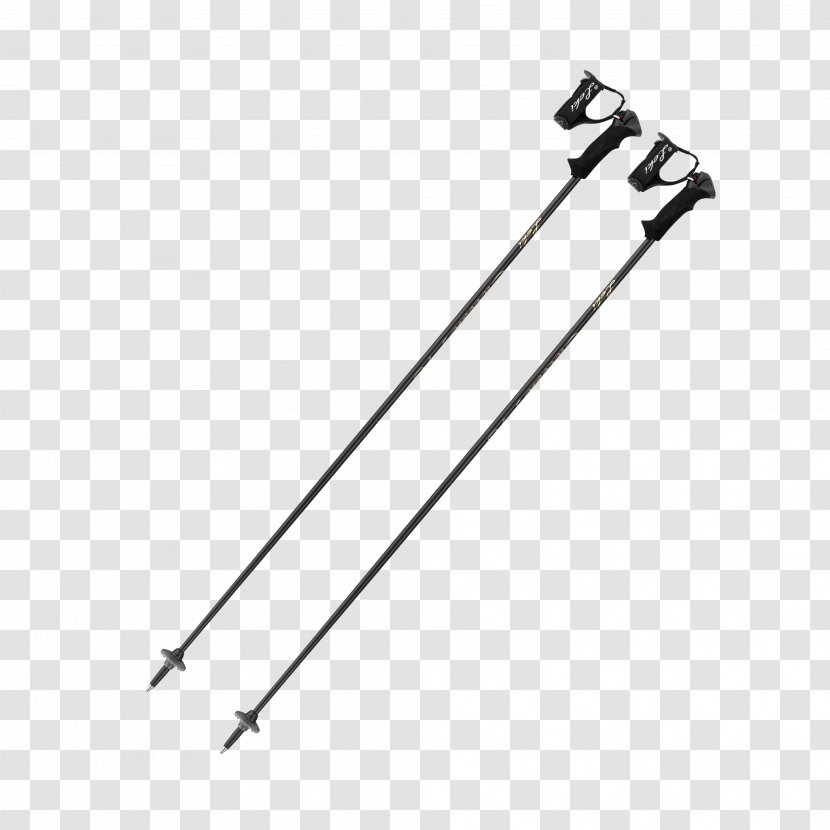 Ski Poles Hiking Walking Trekking - Mountaineering - Area Transparent PNG