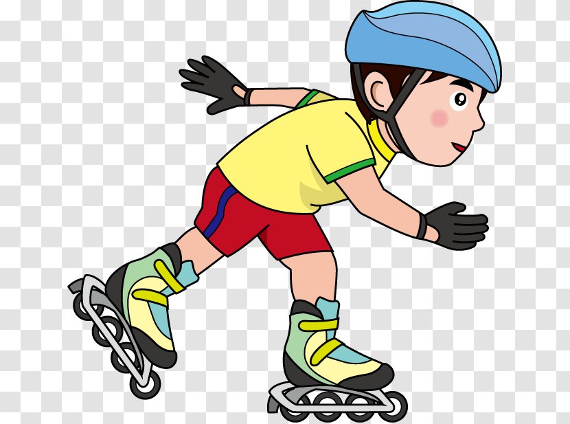 In-Line Skates Inline Skating Ice Roller Clip Art - Skateboarding Transparent PNG