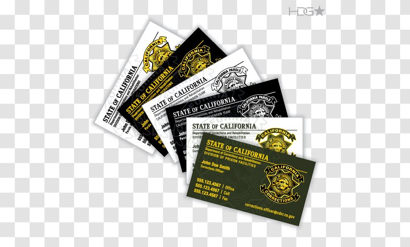 California Department Of Corrections And Rehabilitation Business Cards Brand - Label - Colorful Card Transparent PNG