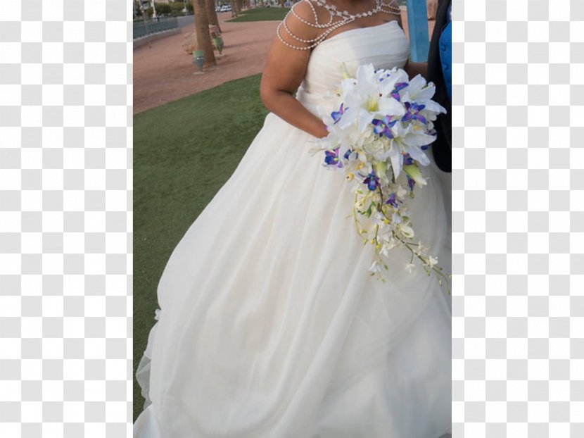 Floral Design Wedding Dress Flower Bouquet Marriage - Gown Transparent PNG