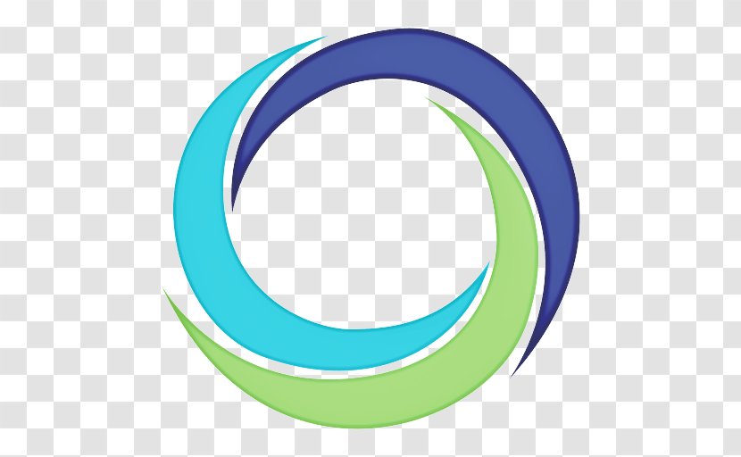 Circle Logo - Turquoise - Symbol Oval Transparent PNG