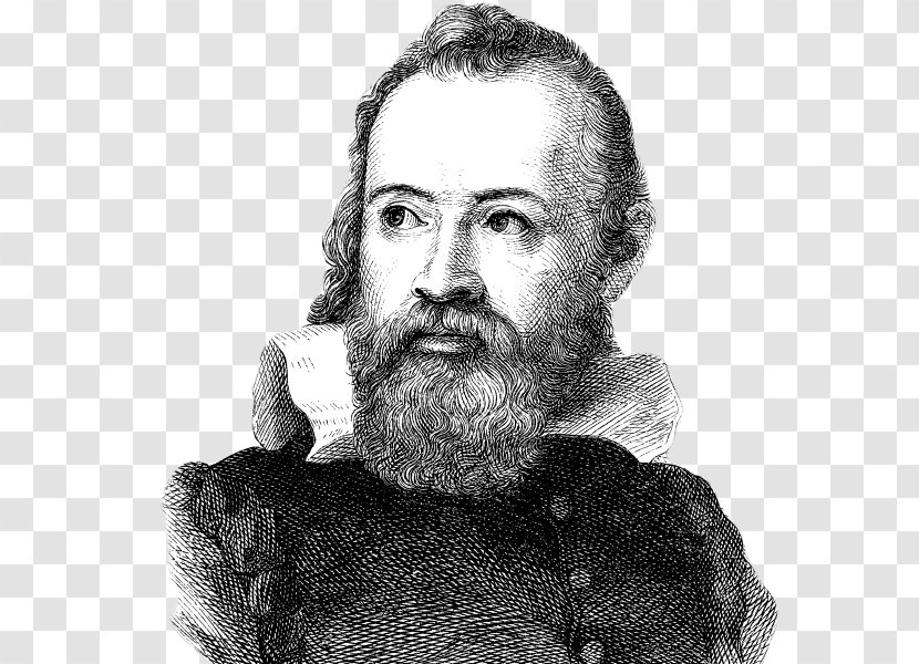 Galileo Galilei Astronomer Astronomy Mathematician Scientist - Drawing Transparent PNG