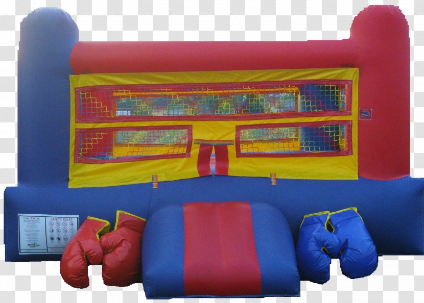 Inflatable Boxing Rings Obstacle Course Rock Tha House Moonwalks LLC - Factory Outlet Shop - Ring Transparent PNG