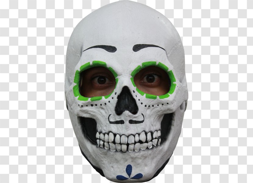 La Calavera Catrina Day Of The Dead Mask Halloween Costume Transparent PNG