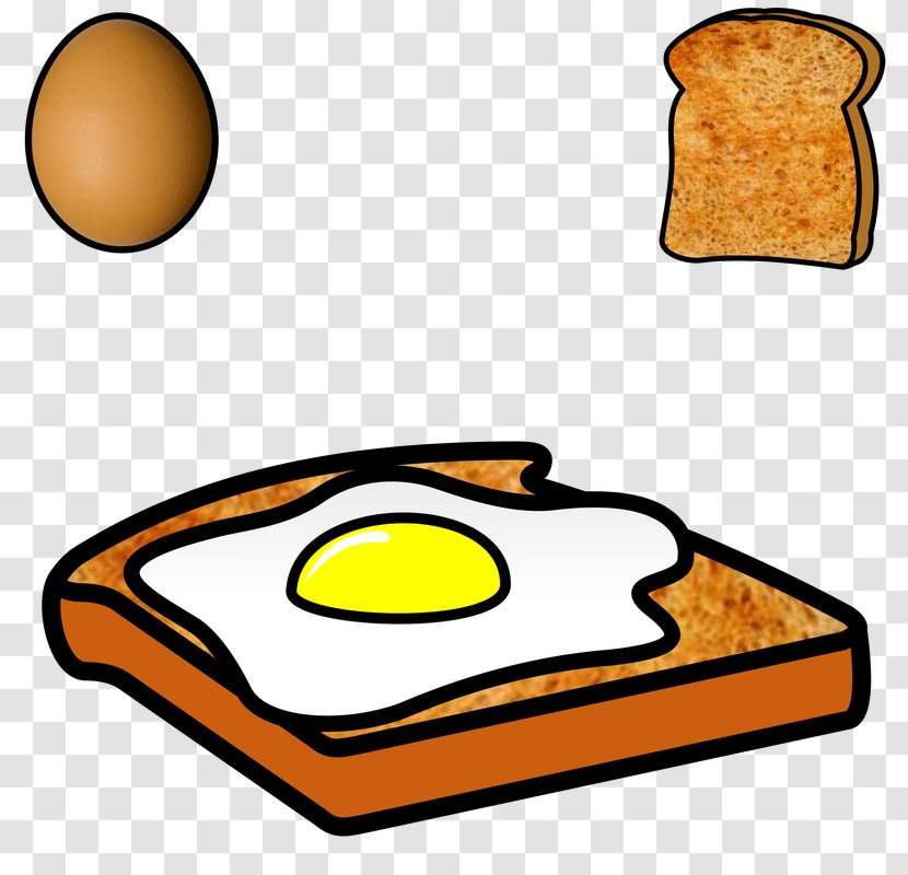 Toast Fried Egg Scrambled Eggs Food - Boiled - Sandwich Transparent PNG