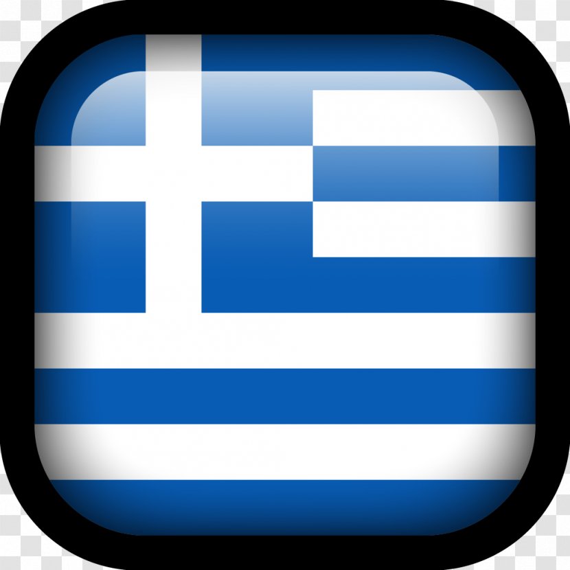 Flag Of Greece Icon Design Image - Algeria Transparent PNG