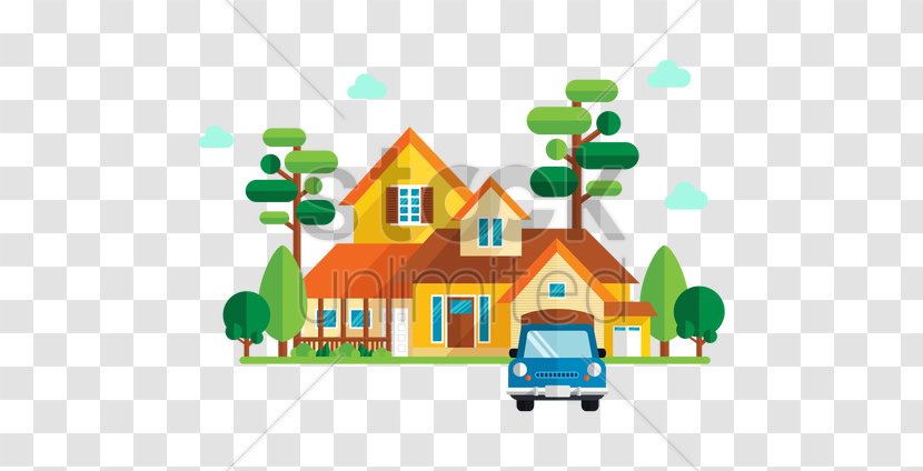 Home House Clip Art - Area - Illustration Car Transparent PNG