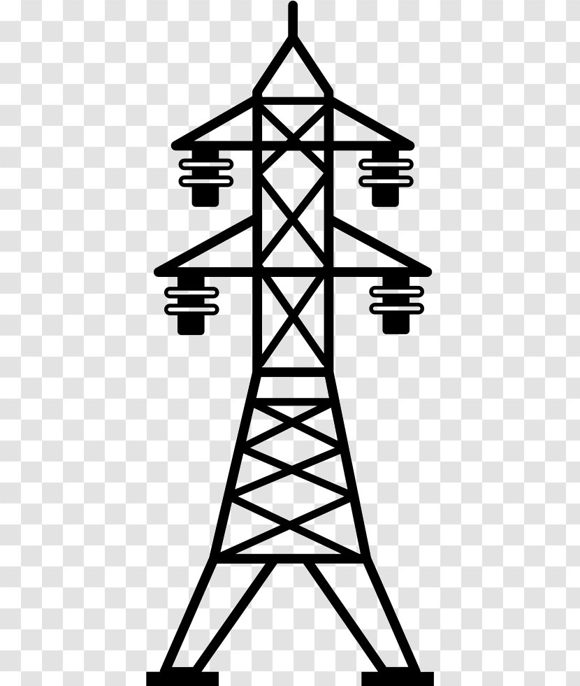 Electric Power Transmission Tower Electricity Overhead Line - Converters - High Voltage Transparent PNG
