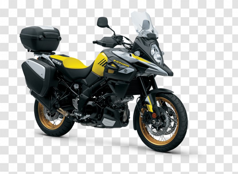 Suzuki V-Strom 650 1000 Touring Motorcycle - Motor Vehicle Transparent PNG