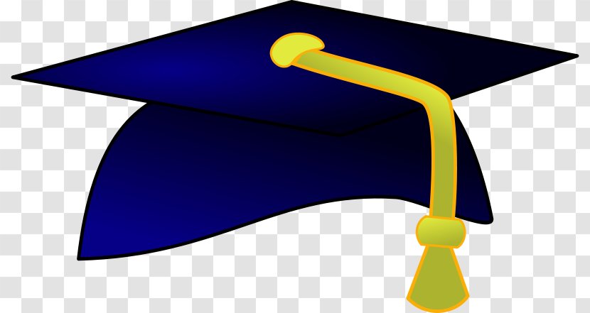 Square Academic Cap Graduation Ceremony Hat Clip Art - Blue - Dr. Transparent PNG