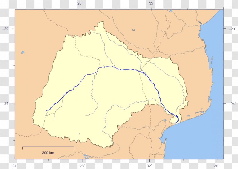 Generic Mapping Tools Limpopo River Wikimedia Commons Drainage Basin - Ecoregion - Map Transparent PNG