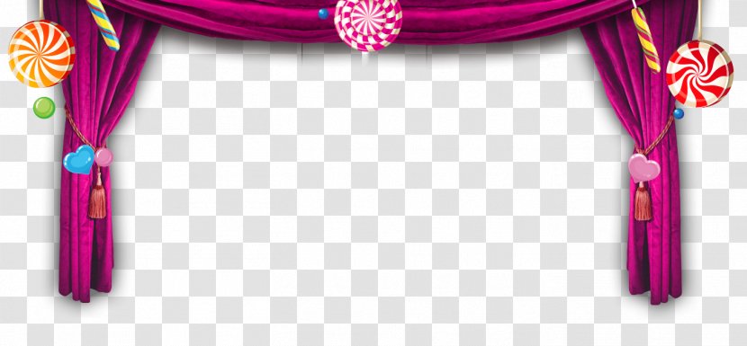 Pink Window Blinds & Shades Theater Drapes And Stage Curtains - Curtain Transparent PNG
