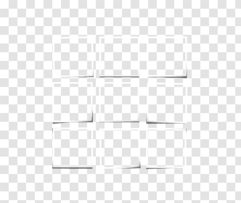 Black And White Square - Design Transparent PNG