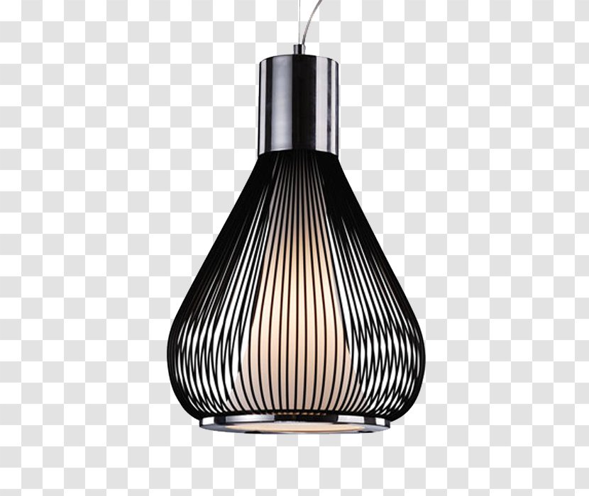 Light Fixture Chandelier Wrought Iron Pendant - Lamp - Cages Transparent PNG