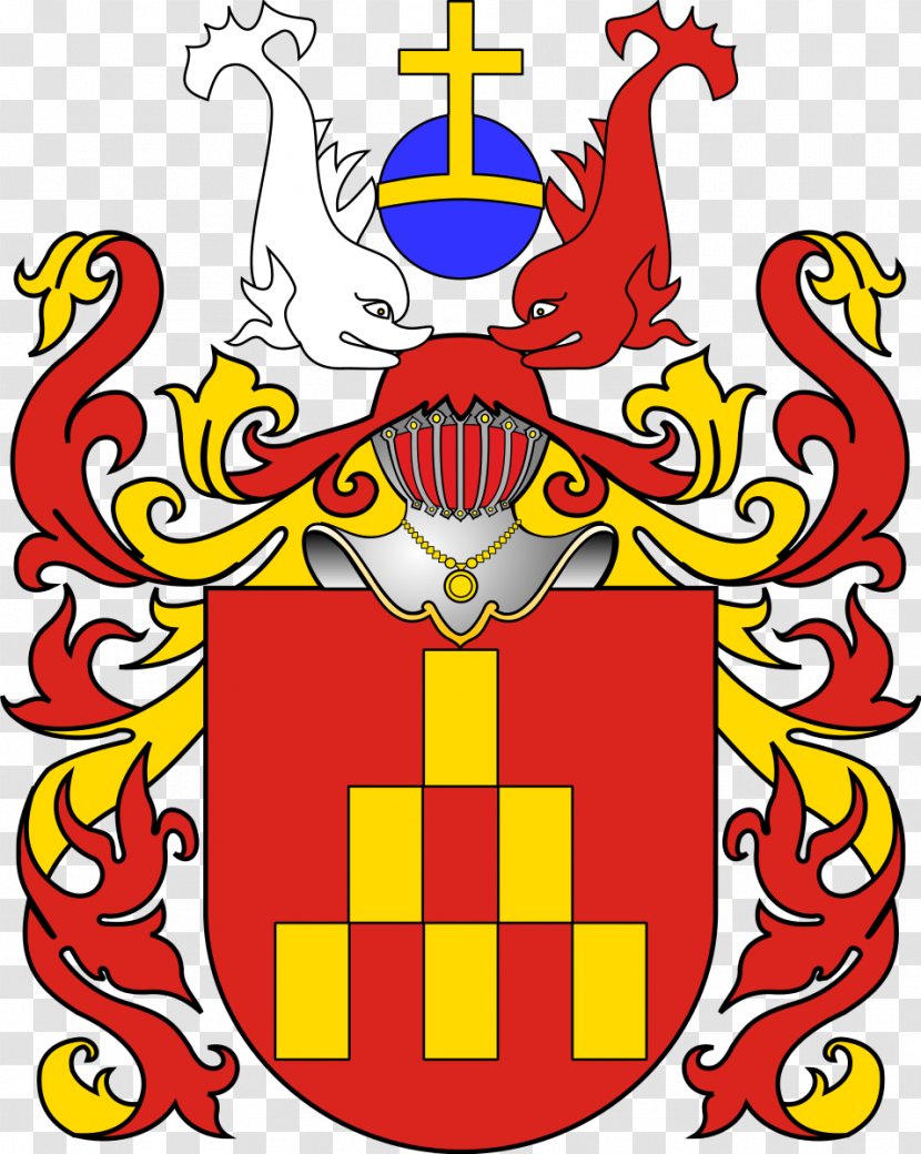 Jelita Coat Of Arms Polish Heraldry Szlachta Radwan - Brodzic - Leliwa Transparent PNG