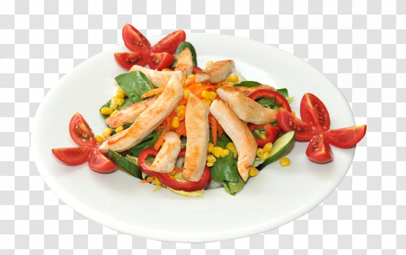Salad Vegetarian Cuisine Side Dish Recipe Garnish - Food Transparent PNG