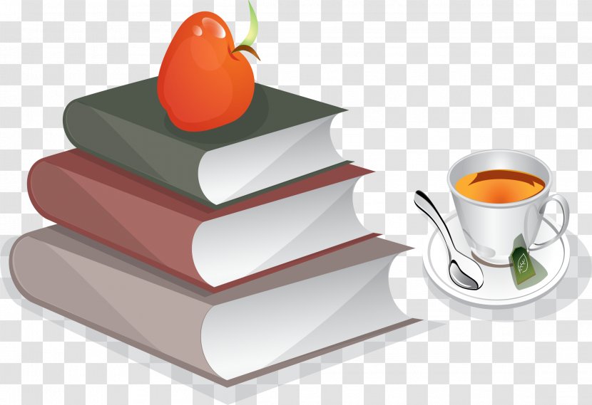 Coffee Cup Book Reading - Time - Three Books A Of Transparent PNG