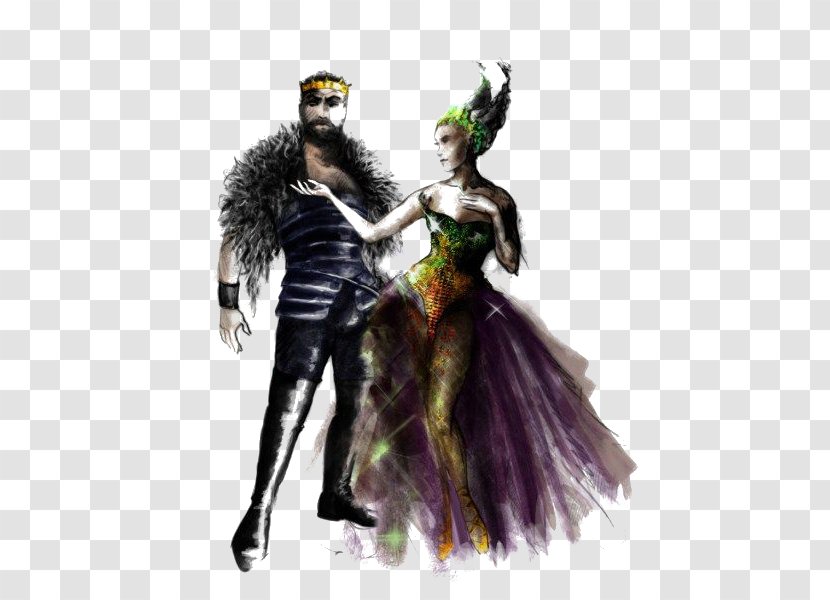 The Quarrel Of Oberon And Titania A Midsummer Nights Dream King - Costume Design - Retro Queen Transparent PNG