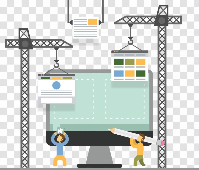 Web Development Responsive Design Digital Agency - Developer - Crane Transparent PNG