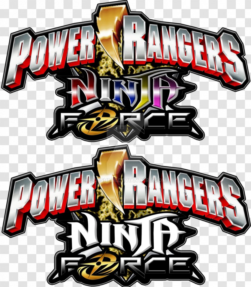 Power Rangers Ninja Steel Storm Wild Force YouTube Logo Transparent PNG