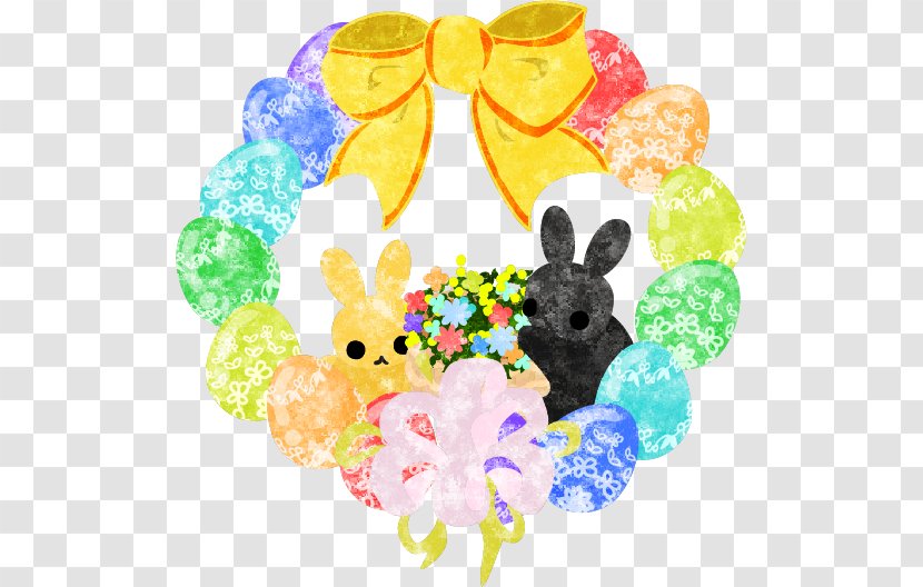 Photography フォトライブラリー Easter Bunny ストックフォト - Egg Wreath Transparent PNG