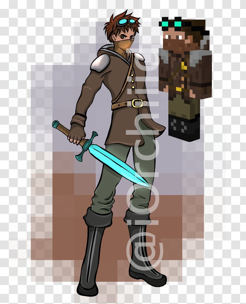 Minecraft Mods YouTube Weapon - Quotation Transparent PNG