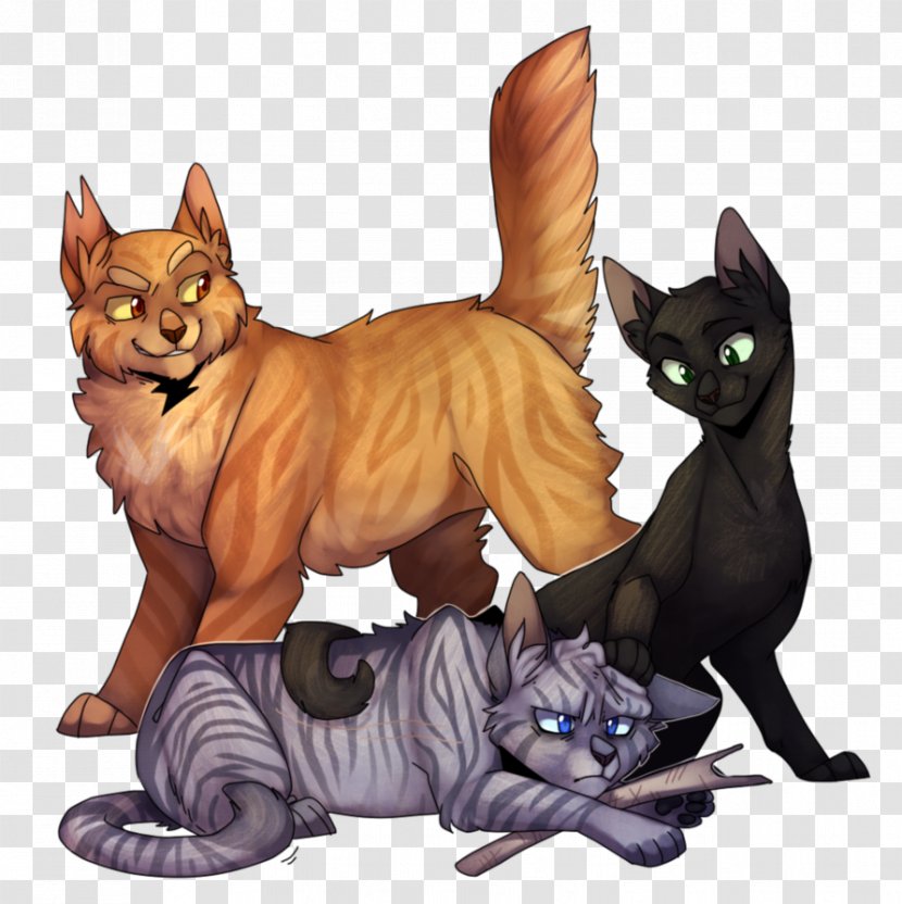 Kitten Cat Whiskers Warriors Lionblaze - Hollyleaf - Drawing Feather Transparent PNG
