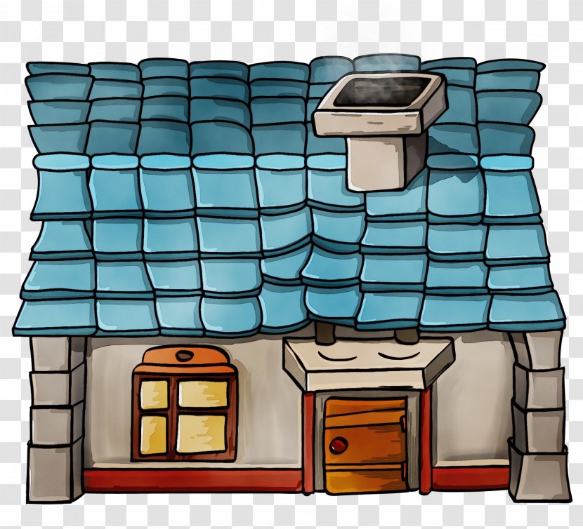 House Home Roof Clip Art Hut - Building Facade Transparent PNG