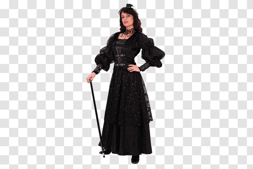Costume Victorian Era Dress Ball Gown Steampunk - Robe Transparent PNG