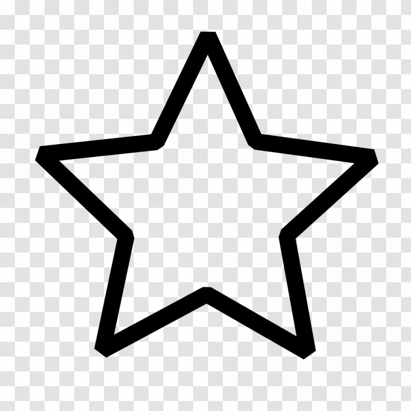 Star Symbol Clip Art - Area - Ours Transparent PNG