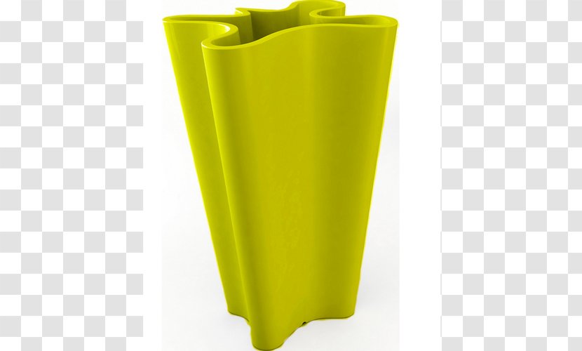Flowerpot Pistachio Plastic Vase - ByeBye Transparent PNG
