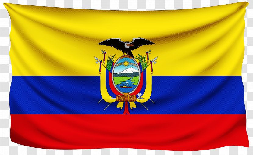 Flag Background - Of Ecuador - Crest Symbol Transparent PNG
