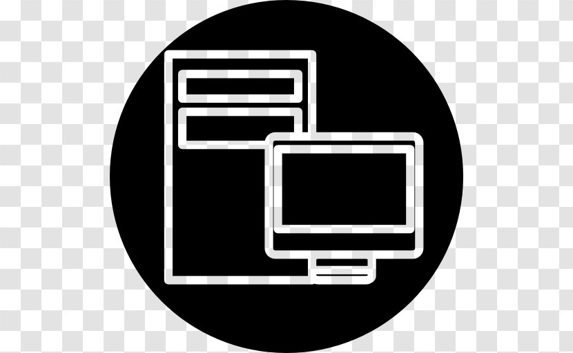 Samsung Galaxy Note 8 Computer Monitors Icon Design - Black And White Transparent PNG