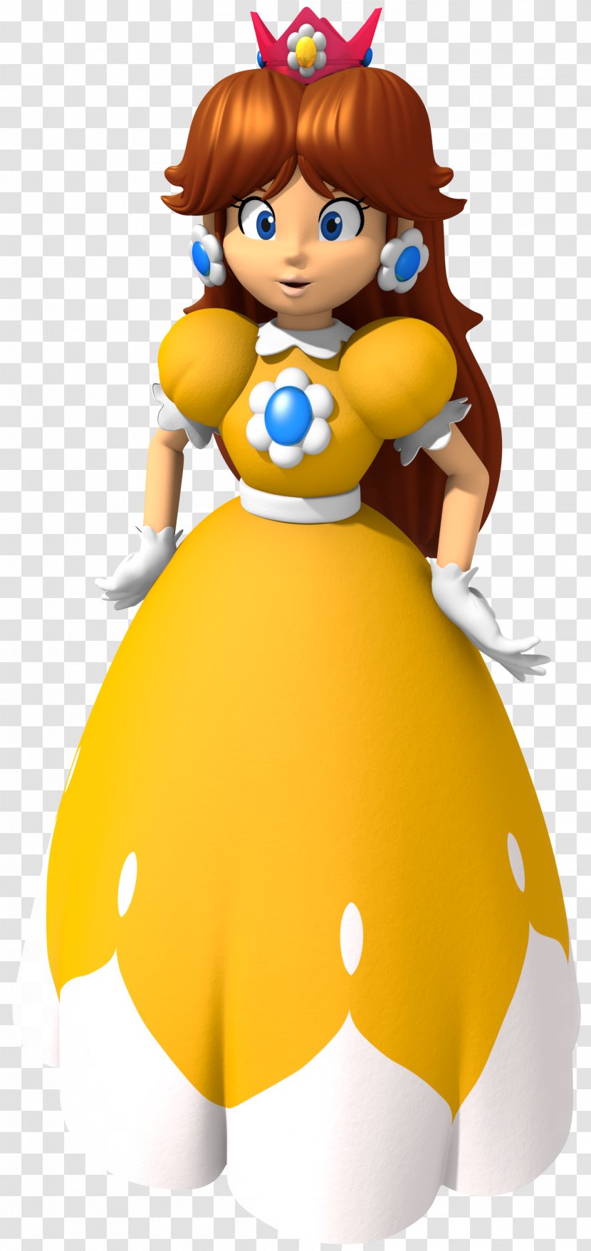 Princess Daisy Peach Mario Bros. Party 8 Super Smash Melee - Land - Mushroom Cartoon Transparent PNG