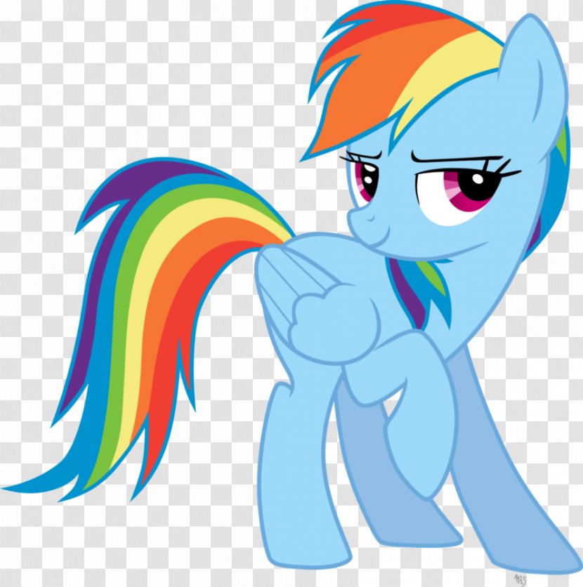 Rainbow Dash My Little Pony Horse - Cartoon - Rainbows Transparent PNG