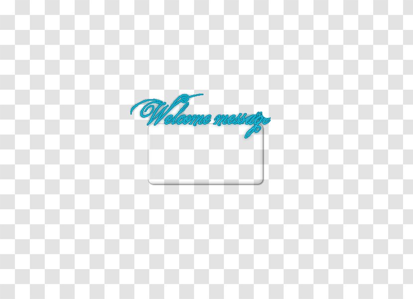 Blue Turquoise Teal Logo - Brand - Welcome Transparent PNG