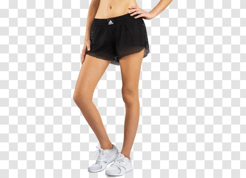 Adidas Womens 2 In 1 Shorts Clothing Reebok - Cartoon - Mesh Transparent PNG