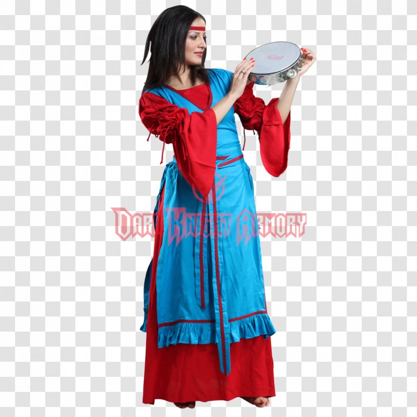 Robe Shoulder Dress Costume English Medieval Clothing Transparent PNG