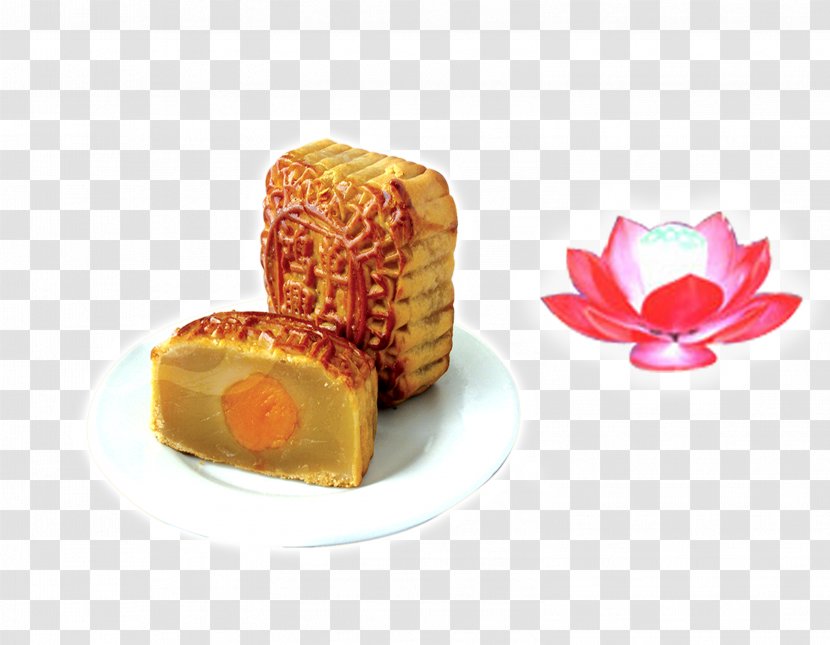 Mooncake Mid-Autumn Festival Food - Moon Cake Transparent PNG